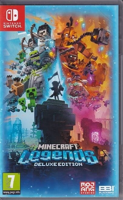 Minecraft Legends Deluxe Edition - Nintendo Switch spil (A Grade) (Used) (eng)